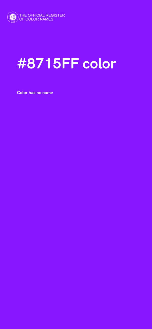 #8715FF color image