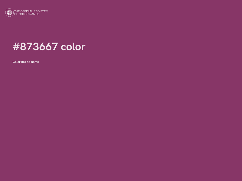 #873667 color image