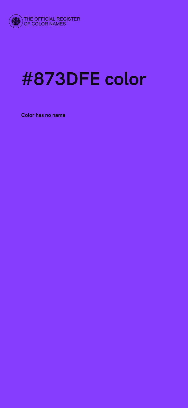 #873DFE color image