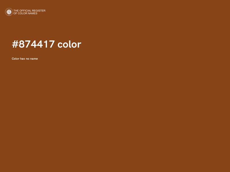 #874417 color image