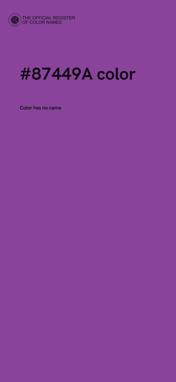 #87449A color image