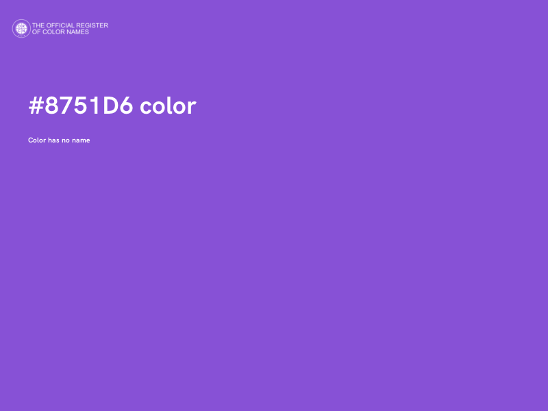 #8751D6 color image