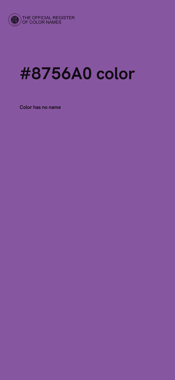 #8756A0 color image
