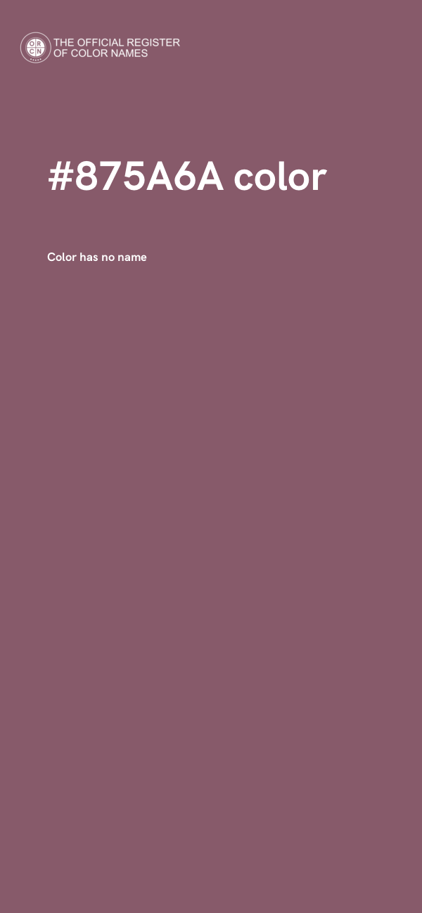 #875A6A color image
