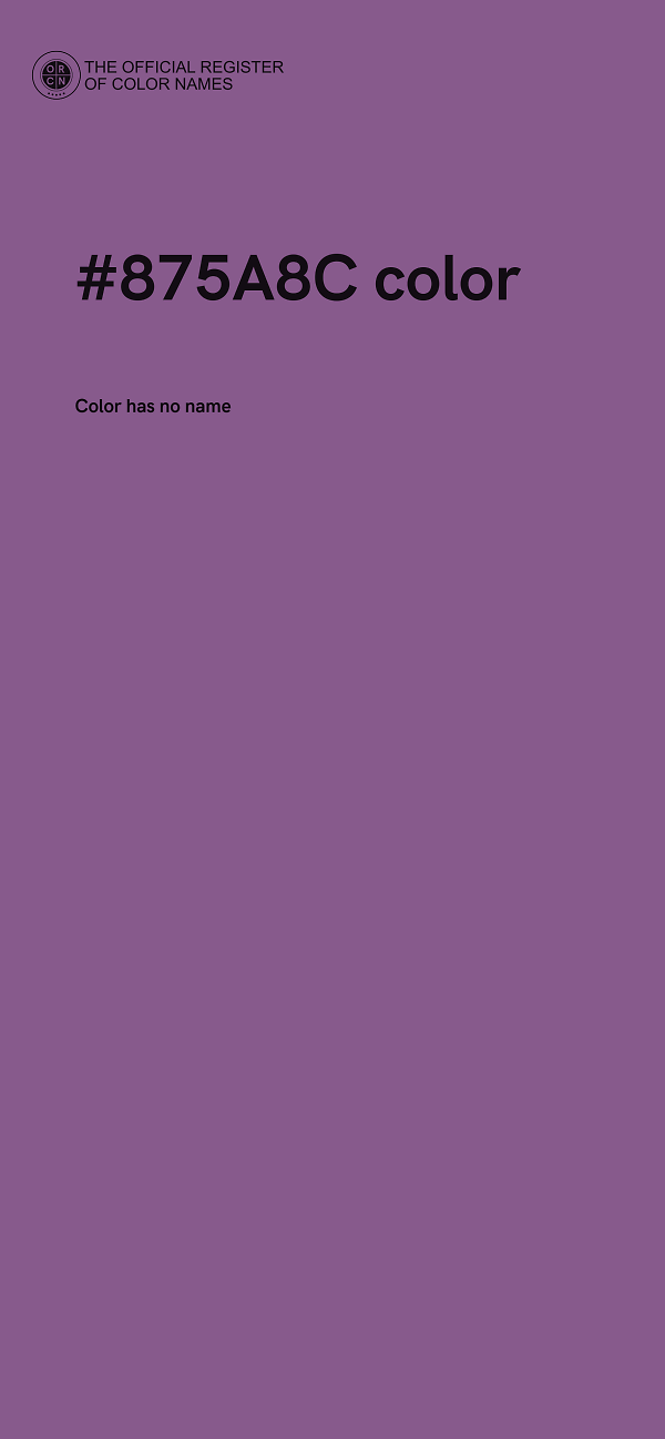 #875A8C color image
