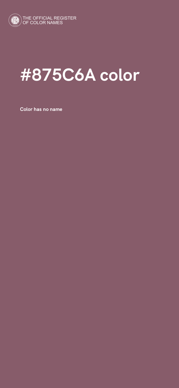 #875C6A color image