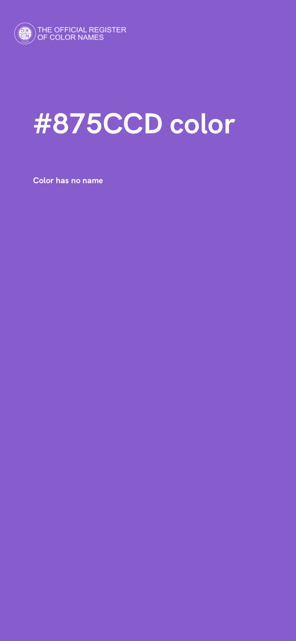 #875CCD color image