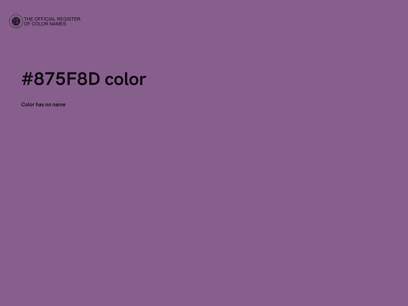 #875F8D color image