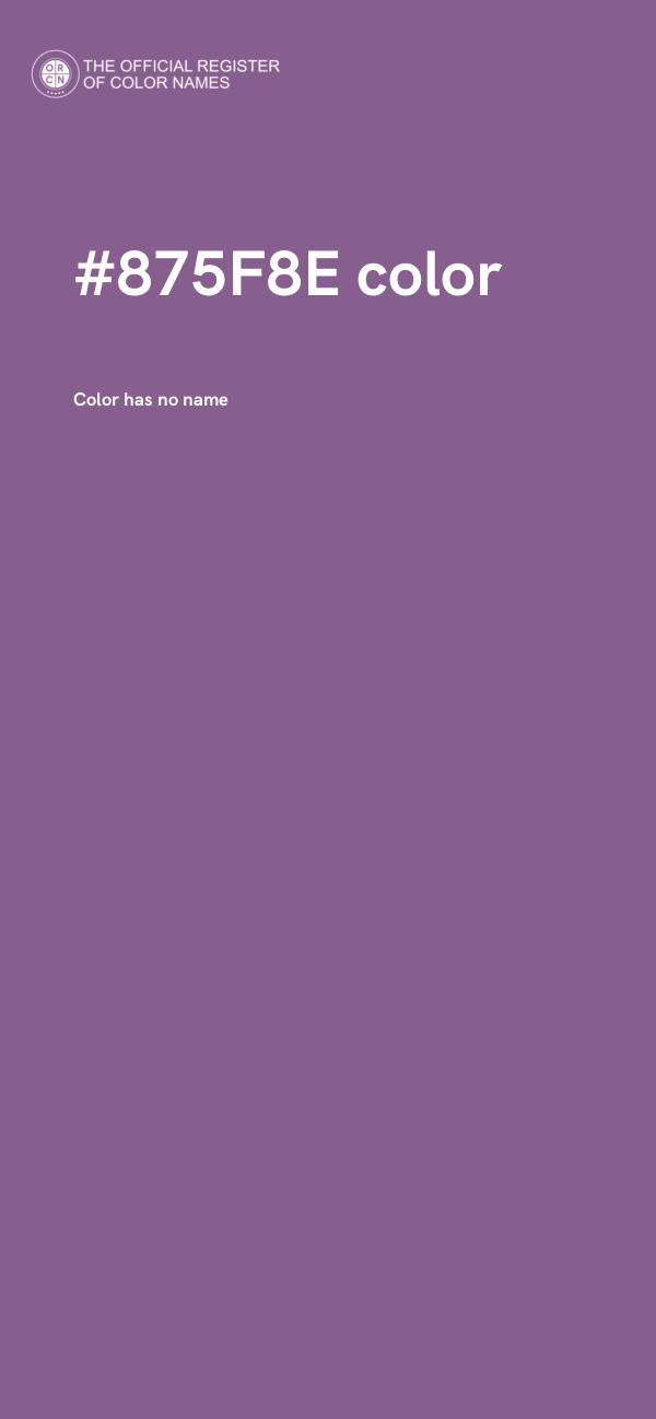 #875F8E color image