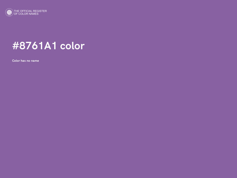 #8761A1 color image
