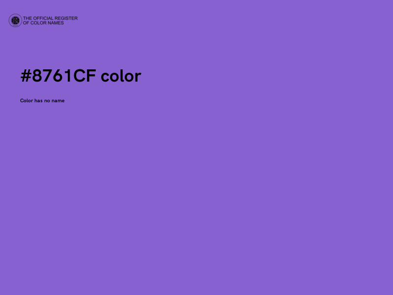 #8761CF color image