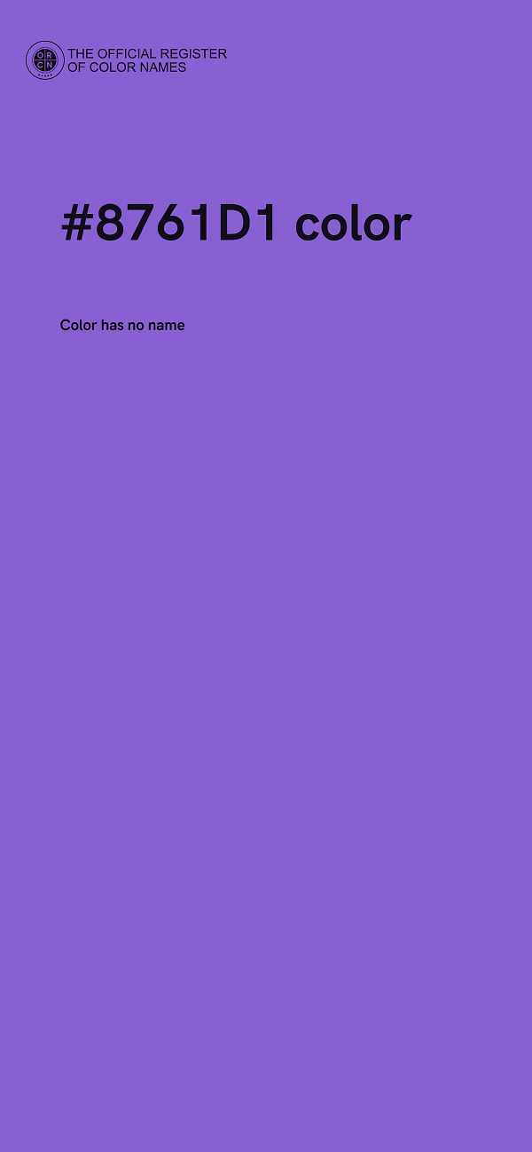 #8761D1 color image