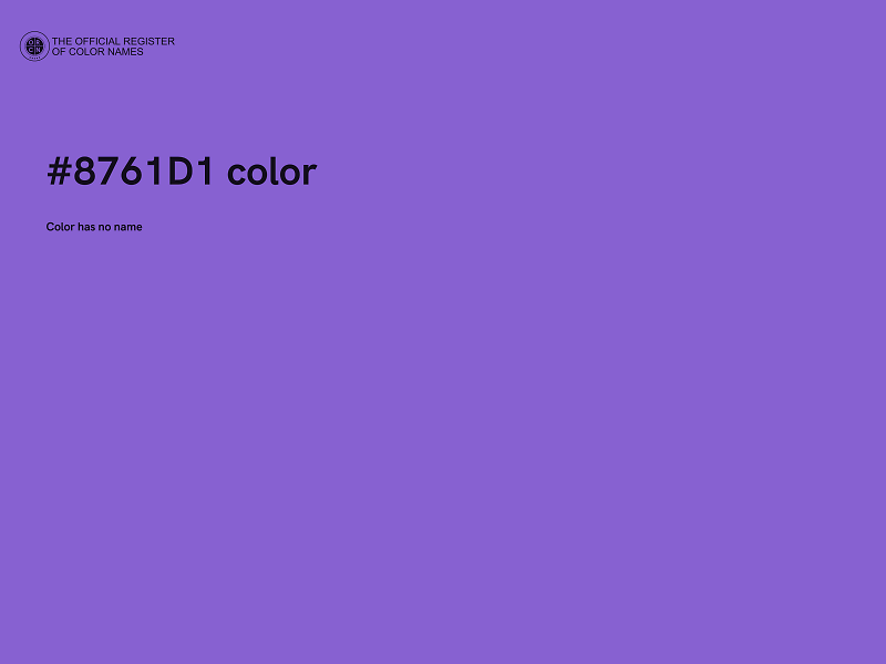 #8761D1 color image