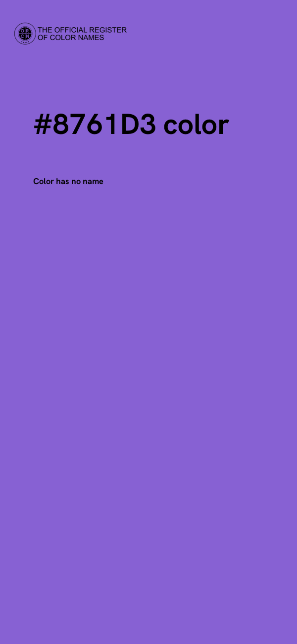 #8761D3 color image