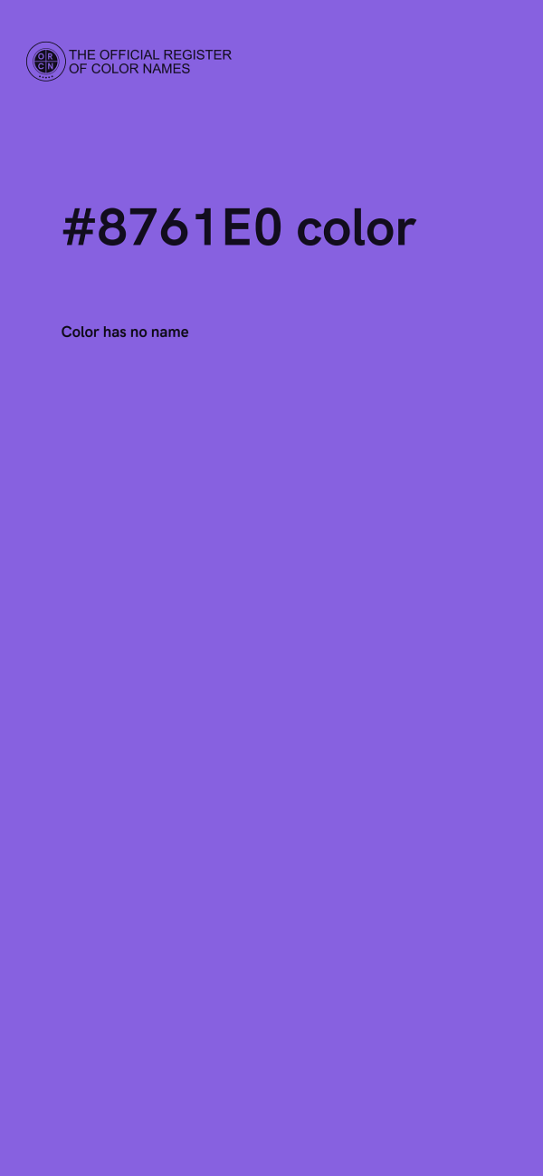#8761E0 color image