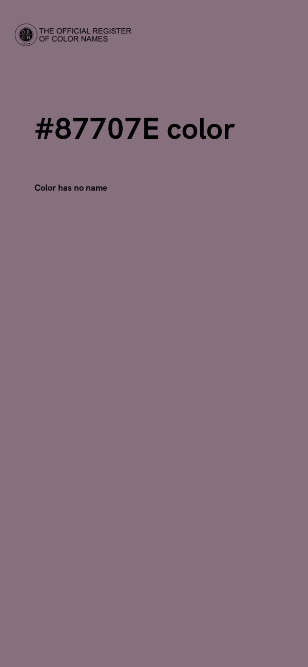#87707E color image