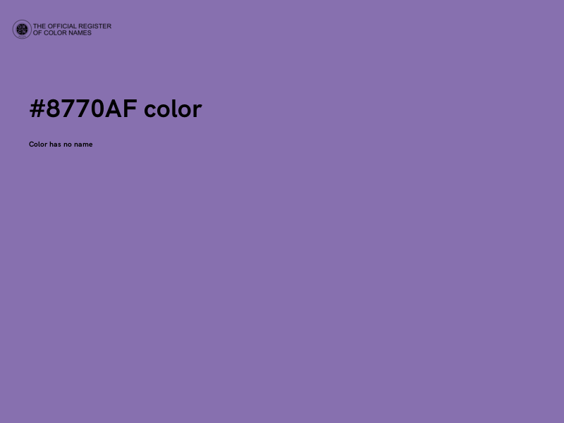 #8770AF color image