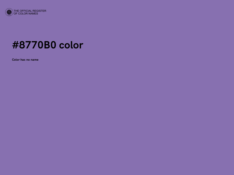 #8770B0 color image