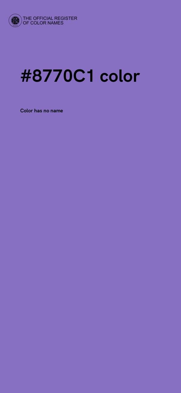 #8770C1 color image