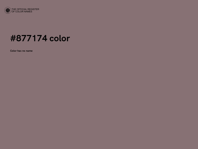 #877174 color image