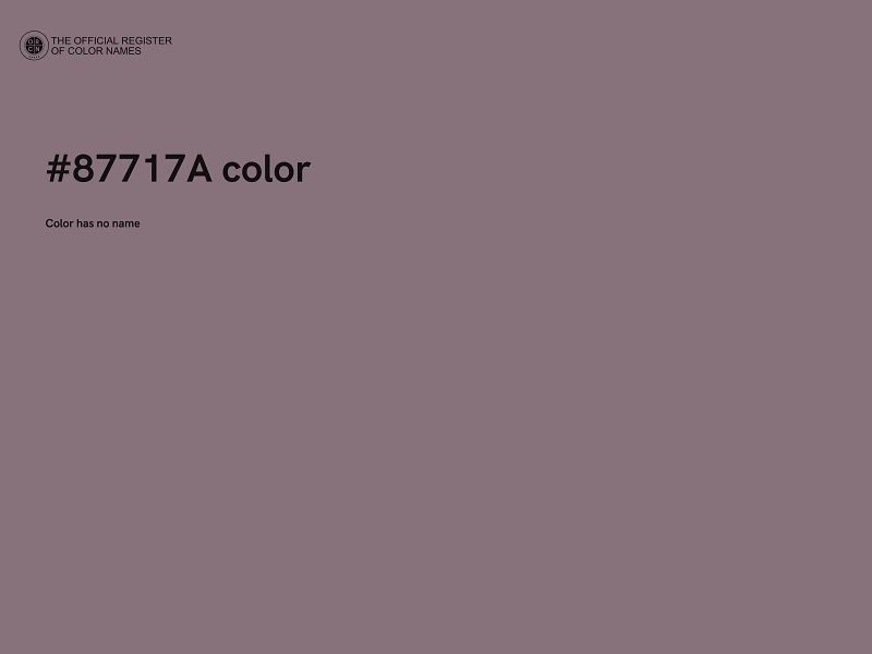 #87717A color image