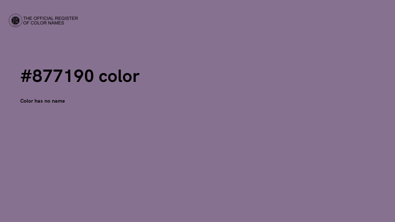 #877190 color image