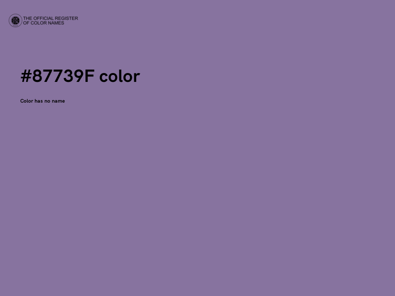 #87739F color image