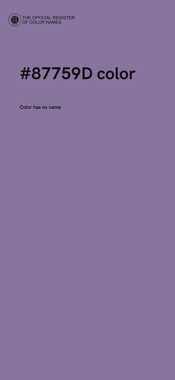 #87759D color image