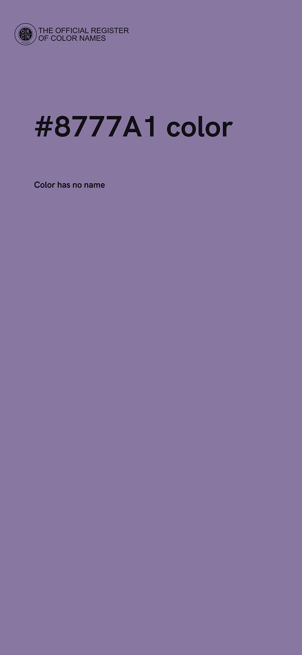 #8777A1 color image