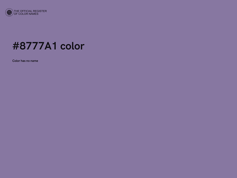 #8777A1 color image