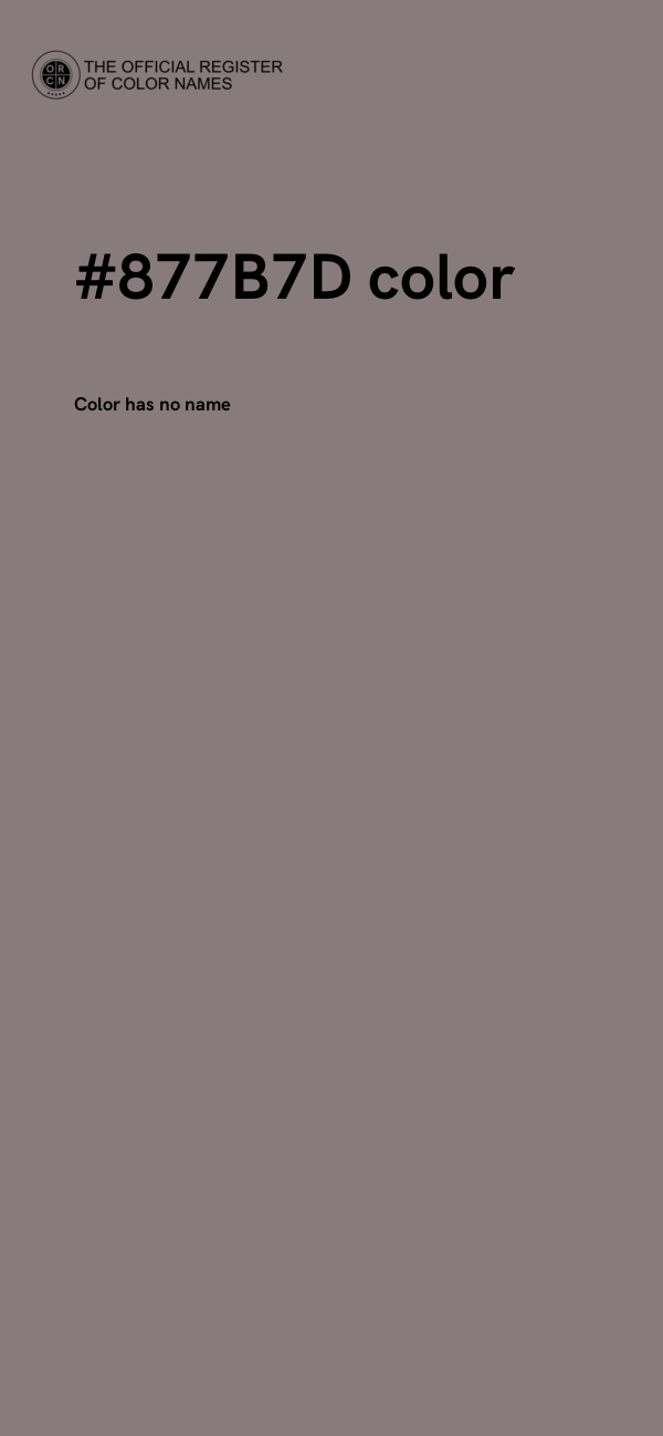 #877B7D color image