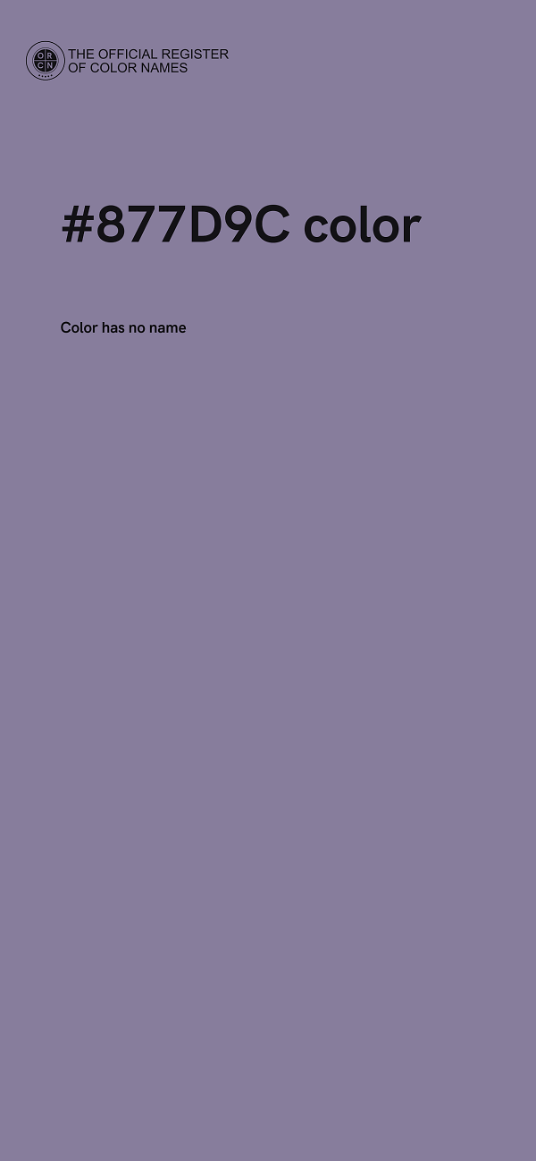 #877D9C color image