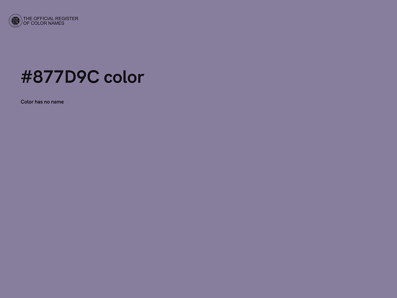 #877D9C color image
