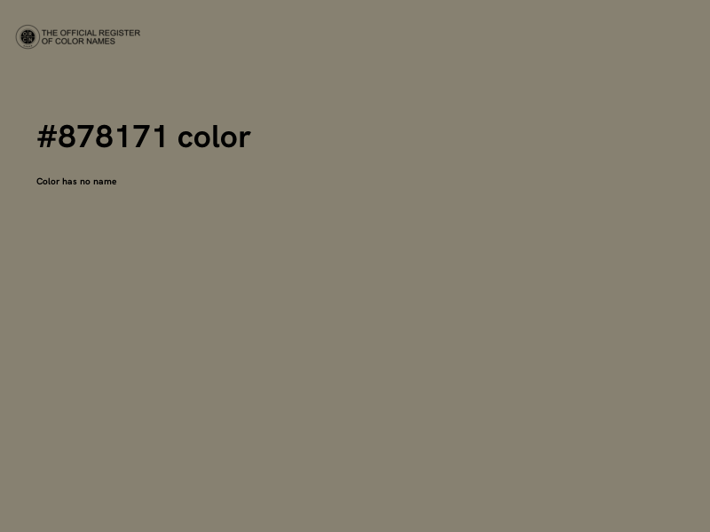 #878171 color image