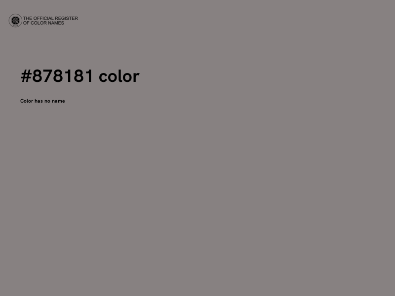 #878181 color image