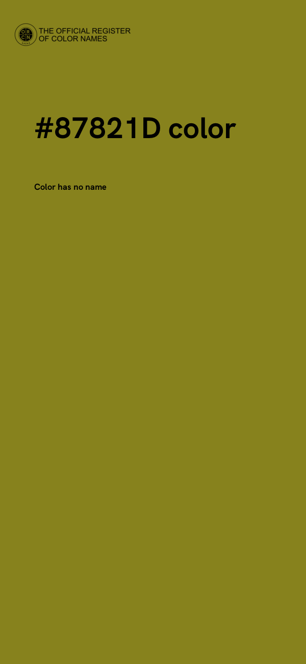 #87821D color image