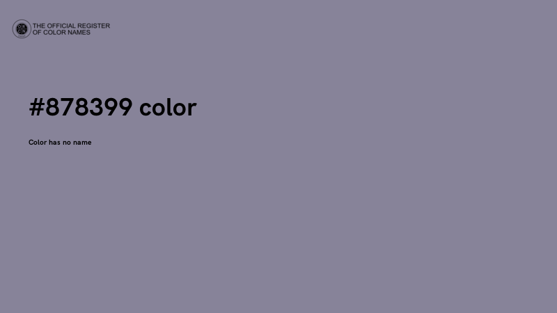 #878399 color image