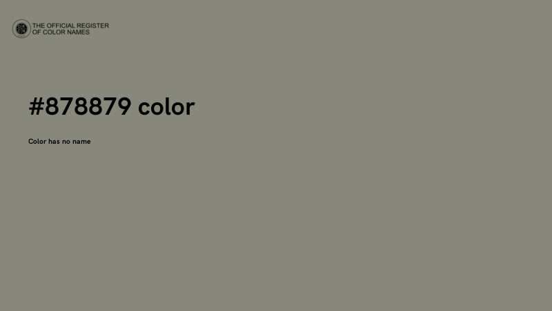 #878879 color image