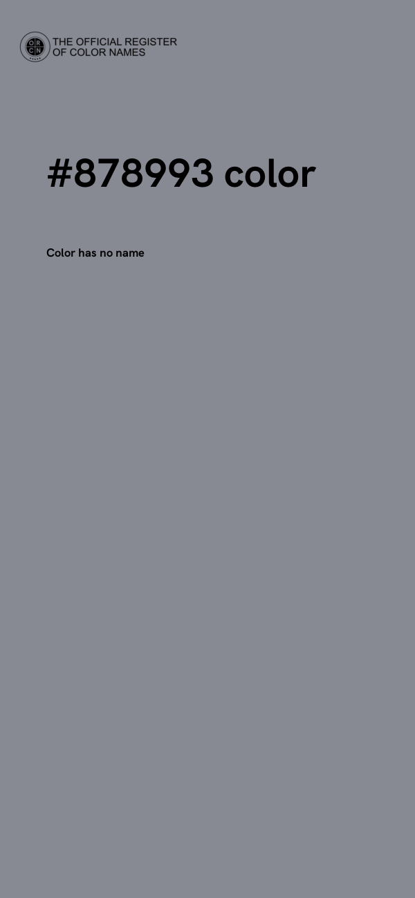 #878993 color image