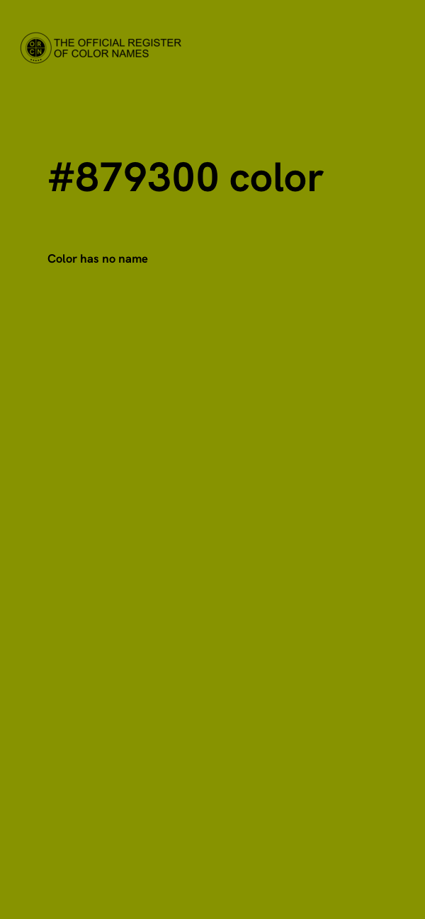 #879300 color image
