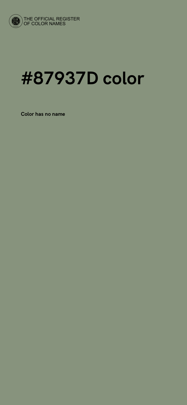 #87937D color image