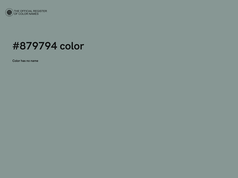 #879794 color image