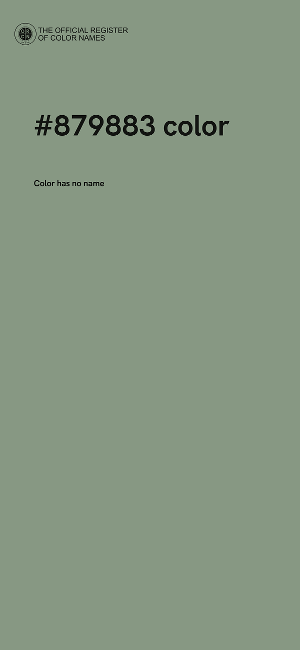 #879883 color image