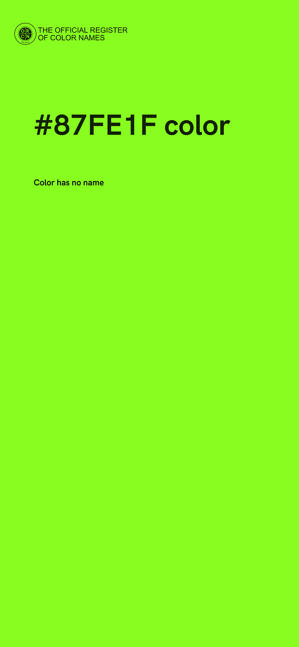 #87FE1F color image