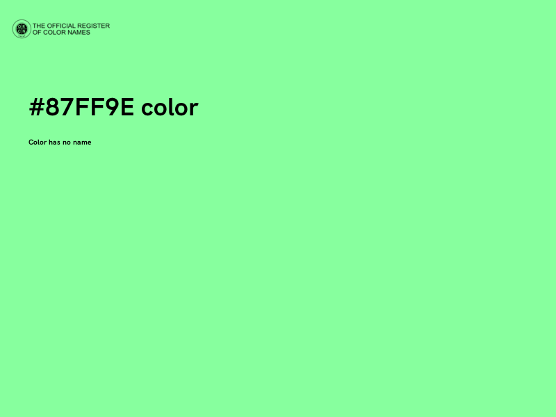#87FF9E color image