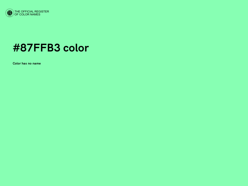 #87FFB3 color image