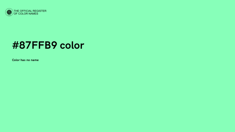 #87FFB9 color image