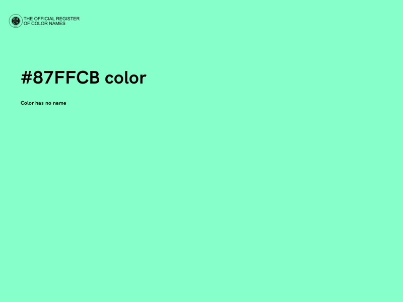 #87FFCB color image