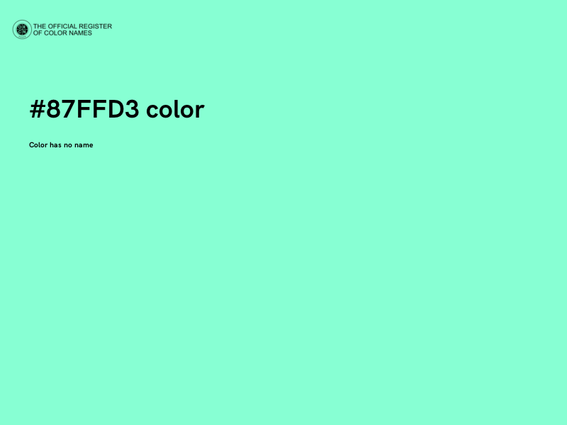 #87FFD3 color image