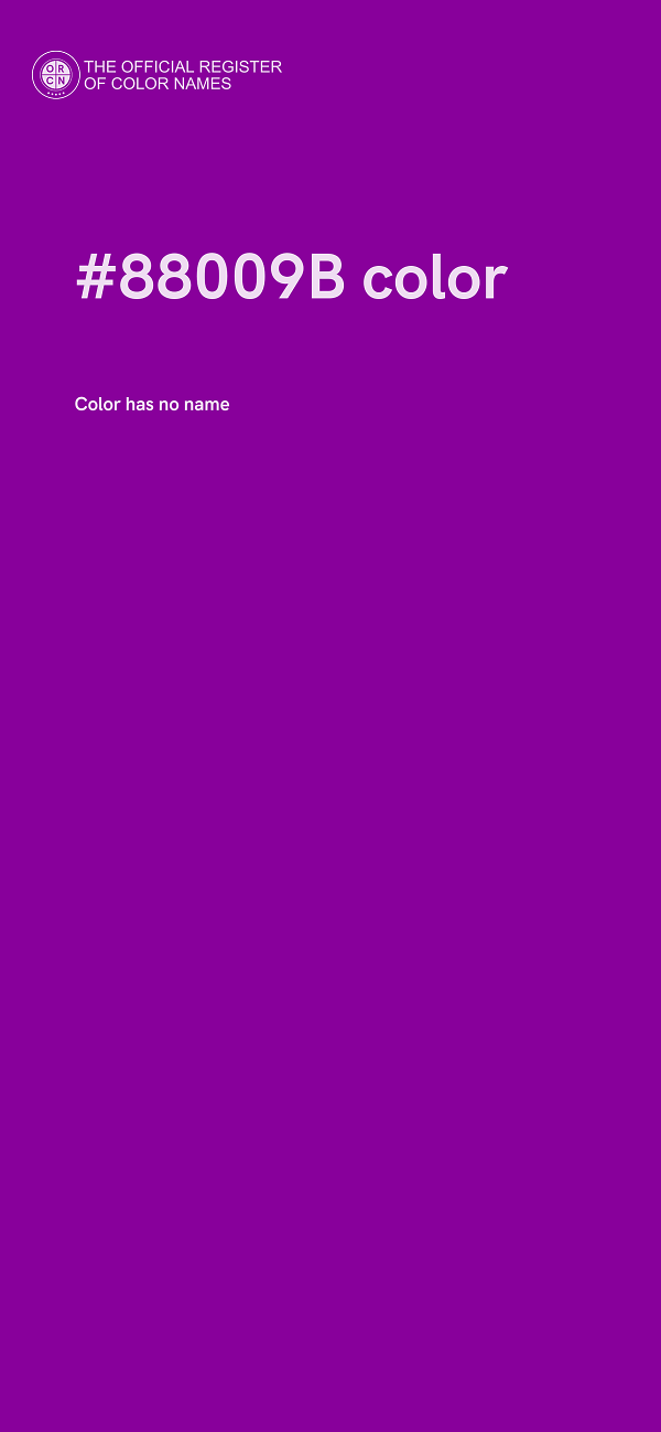 #88009B color image